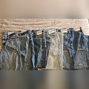 Arizona Size 5 Jeans (LOT OF 6)